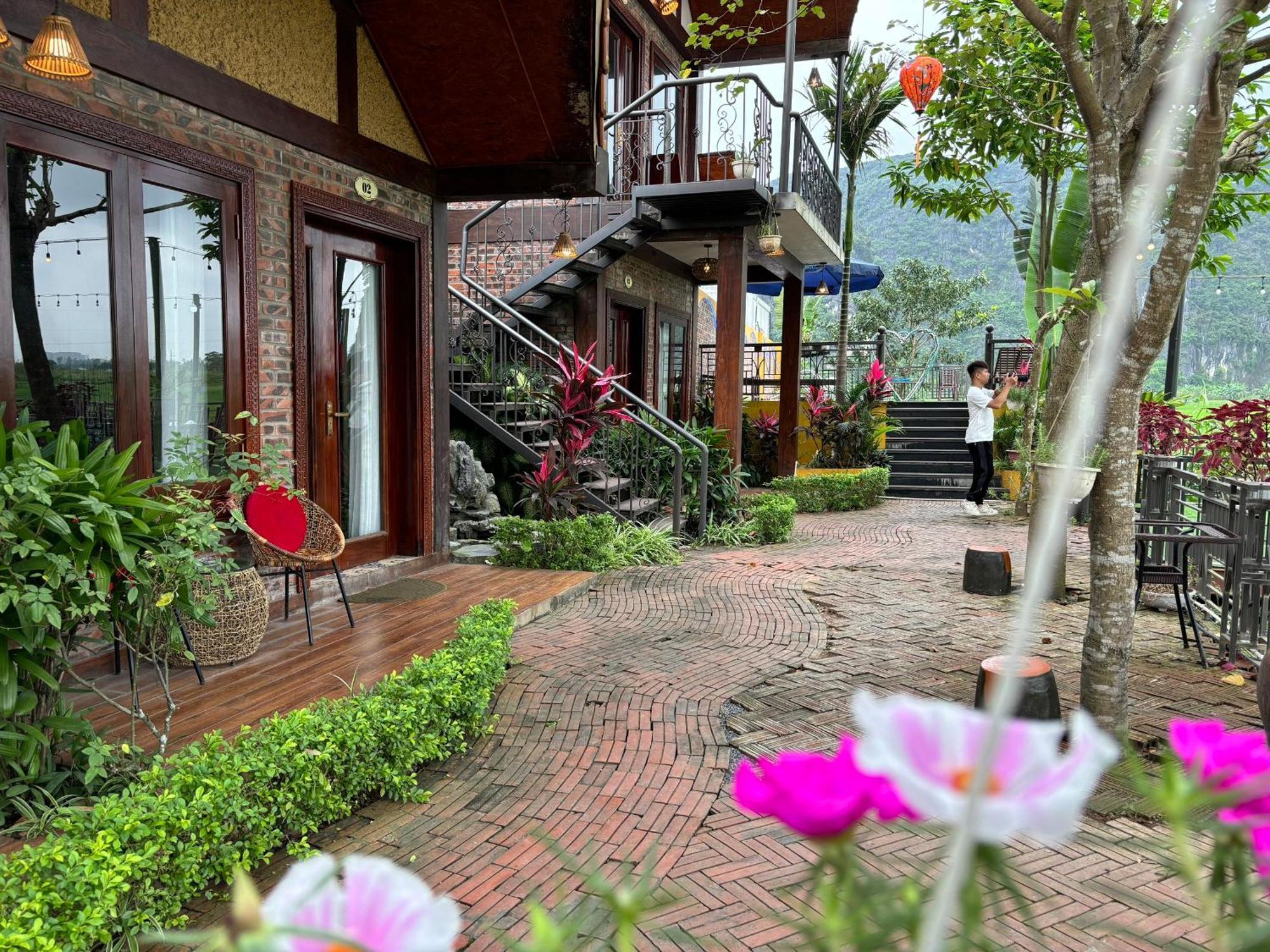 Papaya Bungalow & Rice Fields Ninh Binh Exterior foto