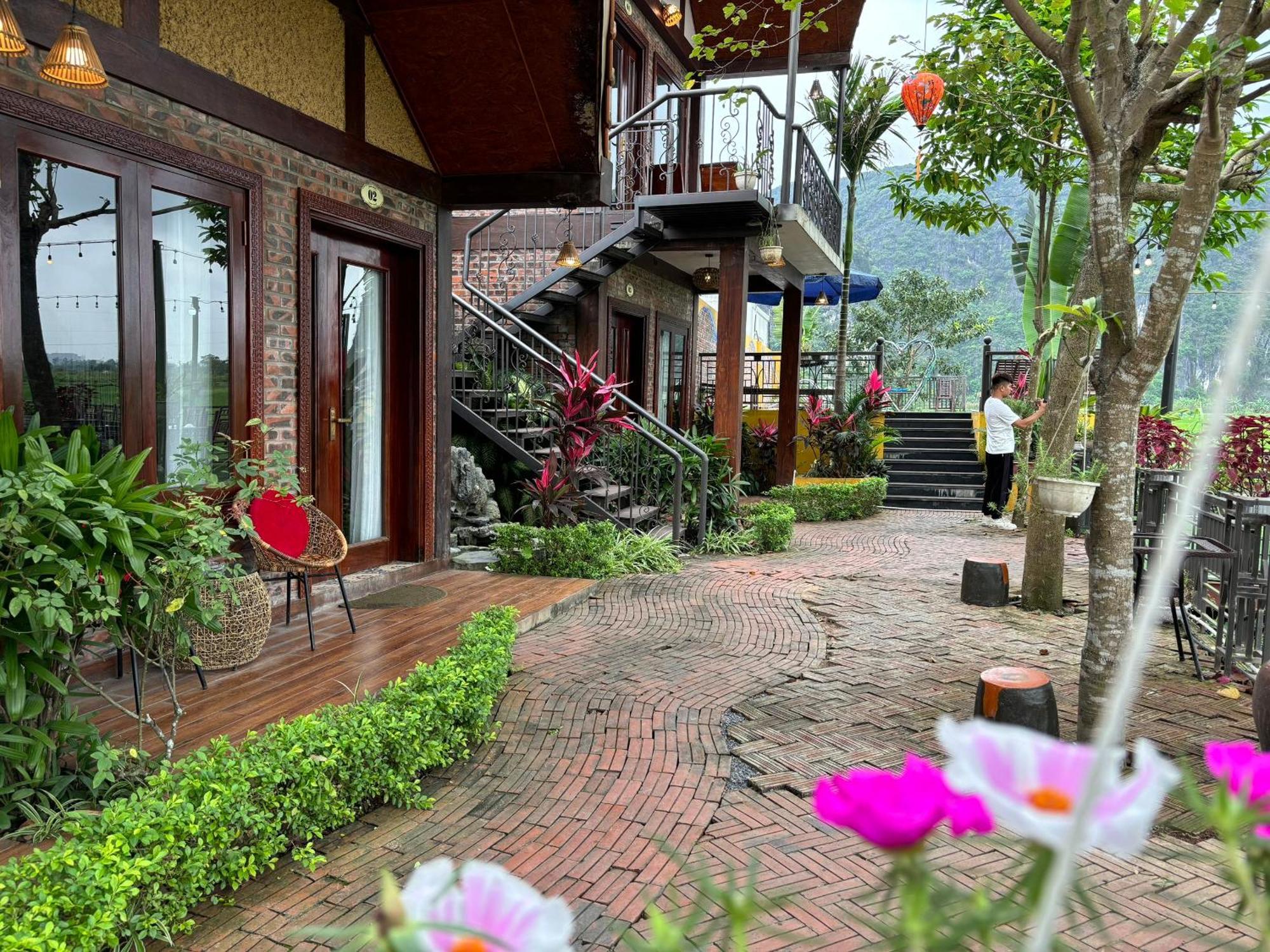 Papaya Bungalow & Rice Fields Ninh Binh Exterior foto
