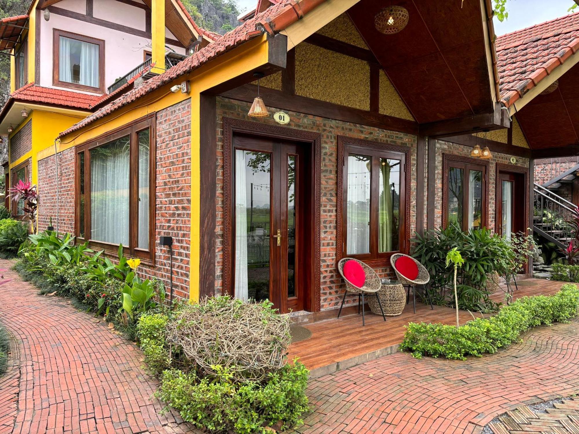 Papaya Bungalow & Rice Fields Ninh Binh Exterior foto