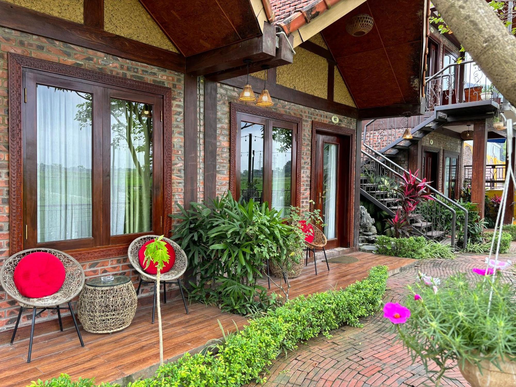 Papaya Bungalow & Rice Fields Ninh Binh Exterior foto