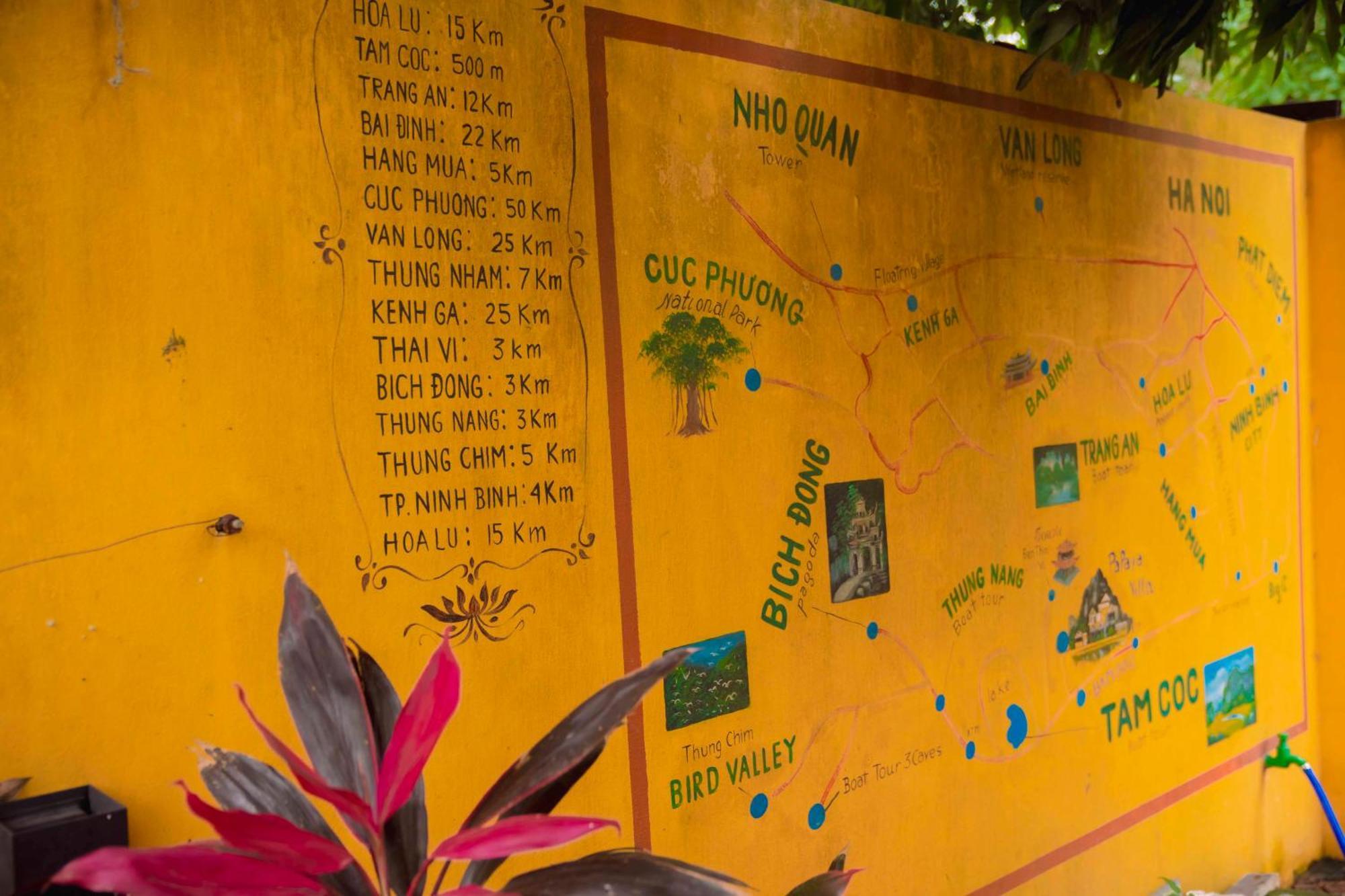 Papaya Bungalow & Rice Fields Ninh Binh Exterior foto