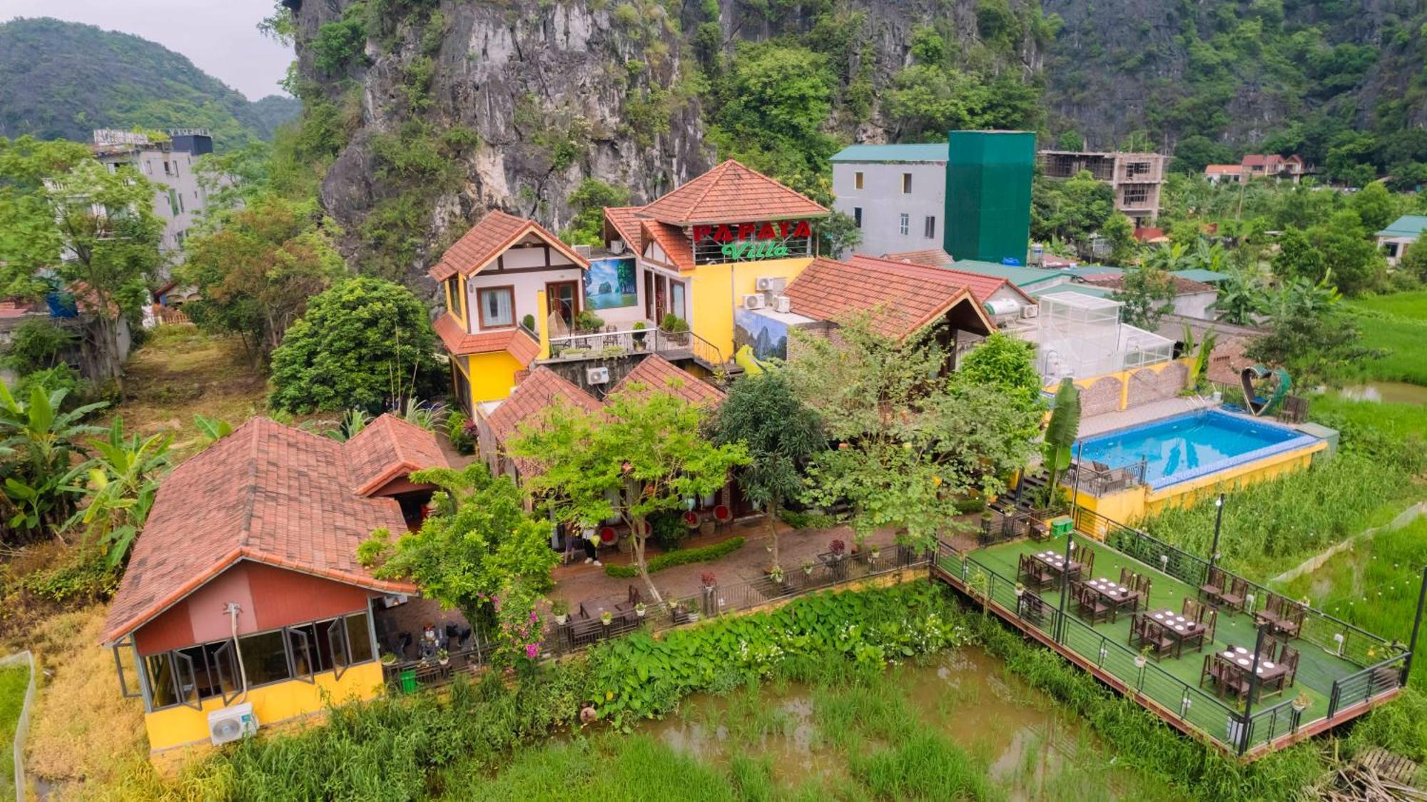 Papaya Bungalow & Rice Fields Ninh Binh Exterior foto