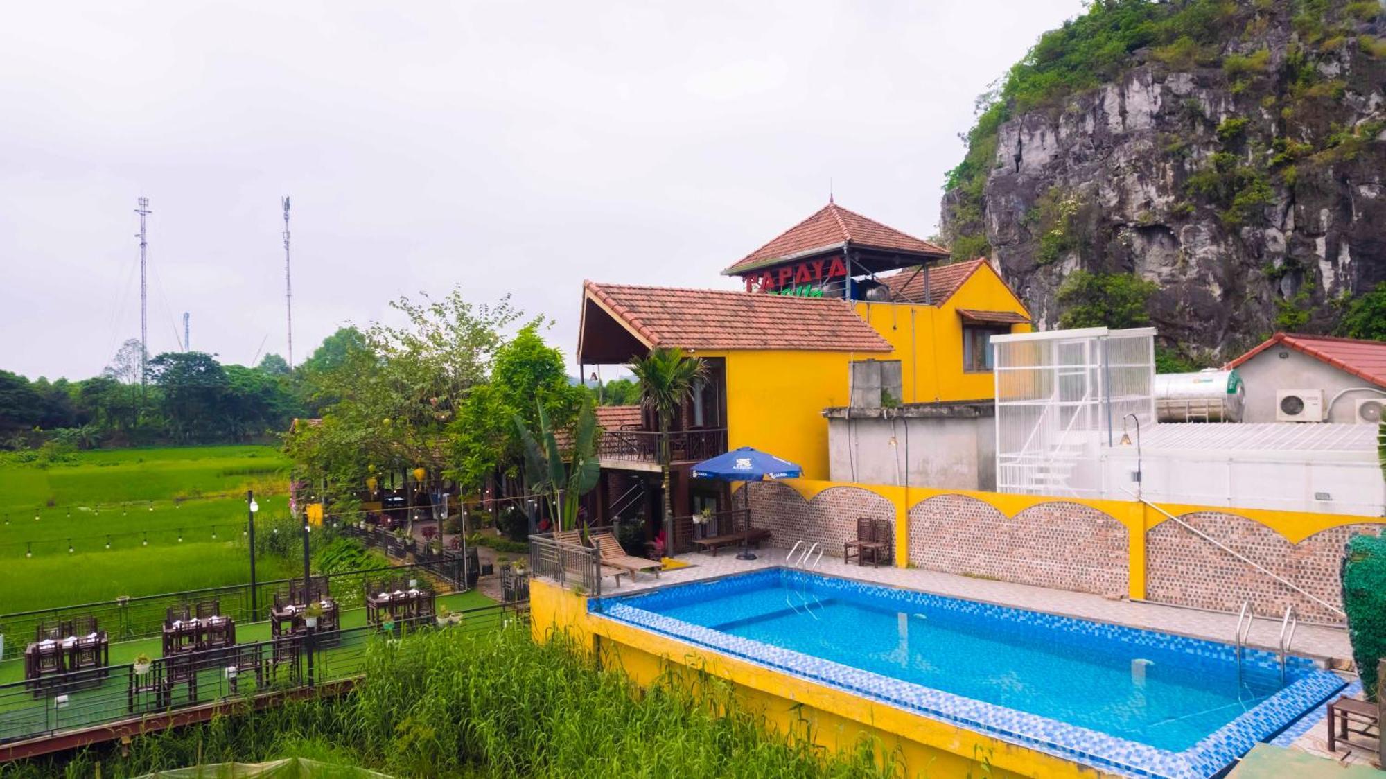 Papaya Bungalow & Rice Fields Ninh Binh Exterior foto
