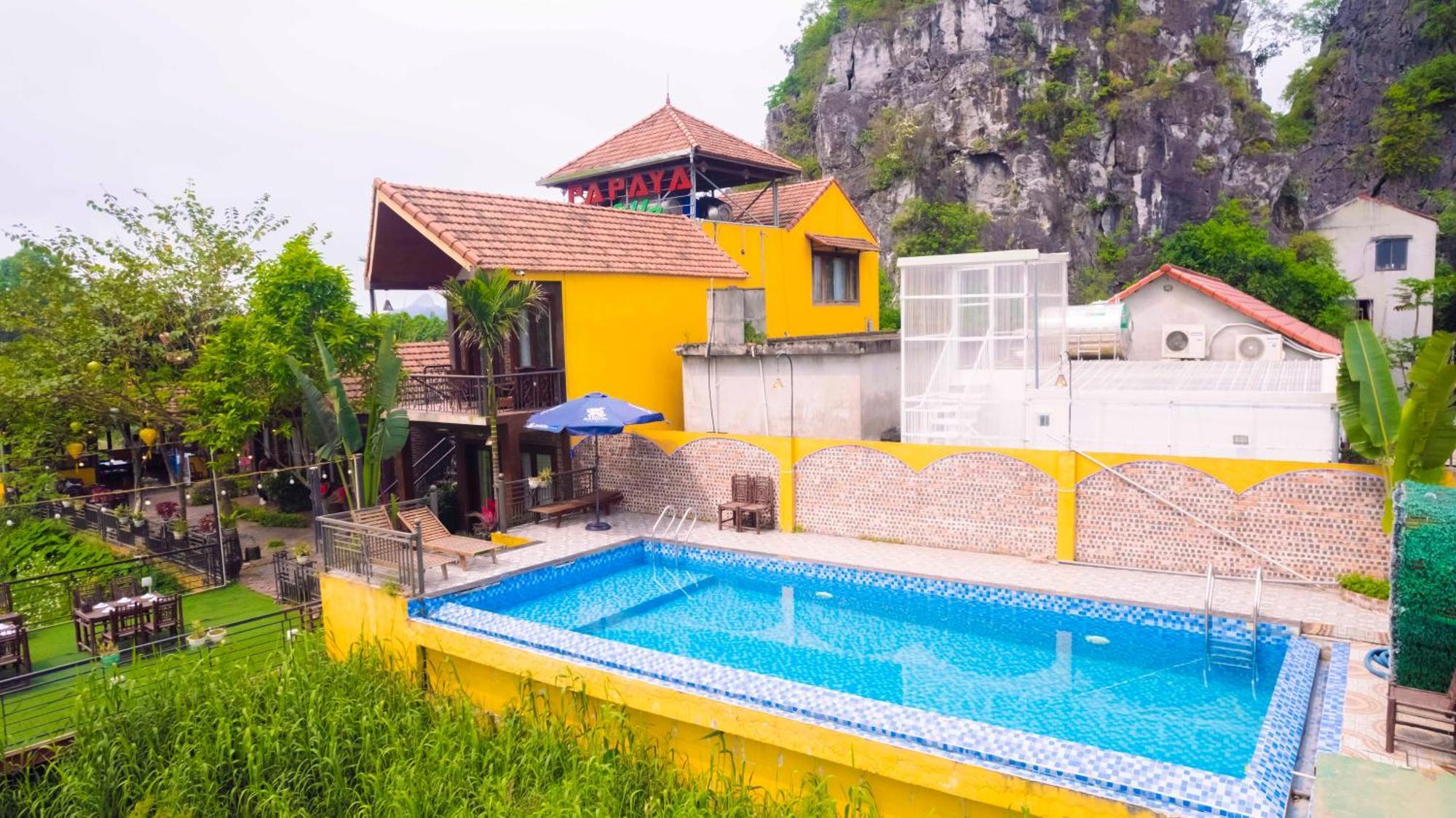Papaya Bungalow & Rice Fields Ninh Binh Exterior foto